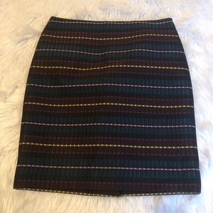 Ann Taylor Womens Skirt Size 4 Multi Colored